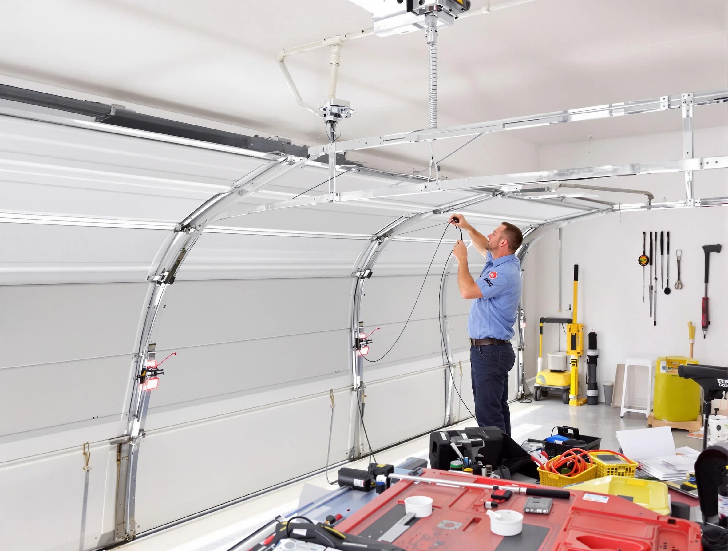 Garage door cable repair service by Grayson Valley Garage Door Repair in Grayson Valley
