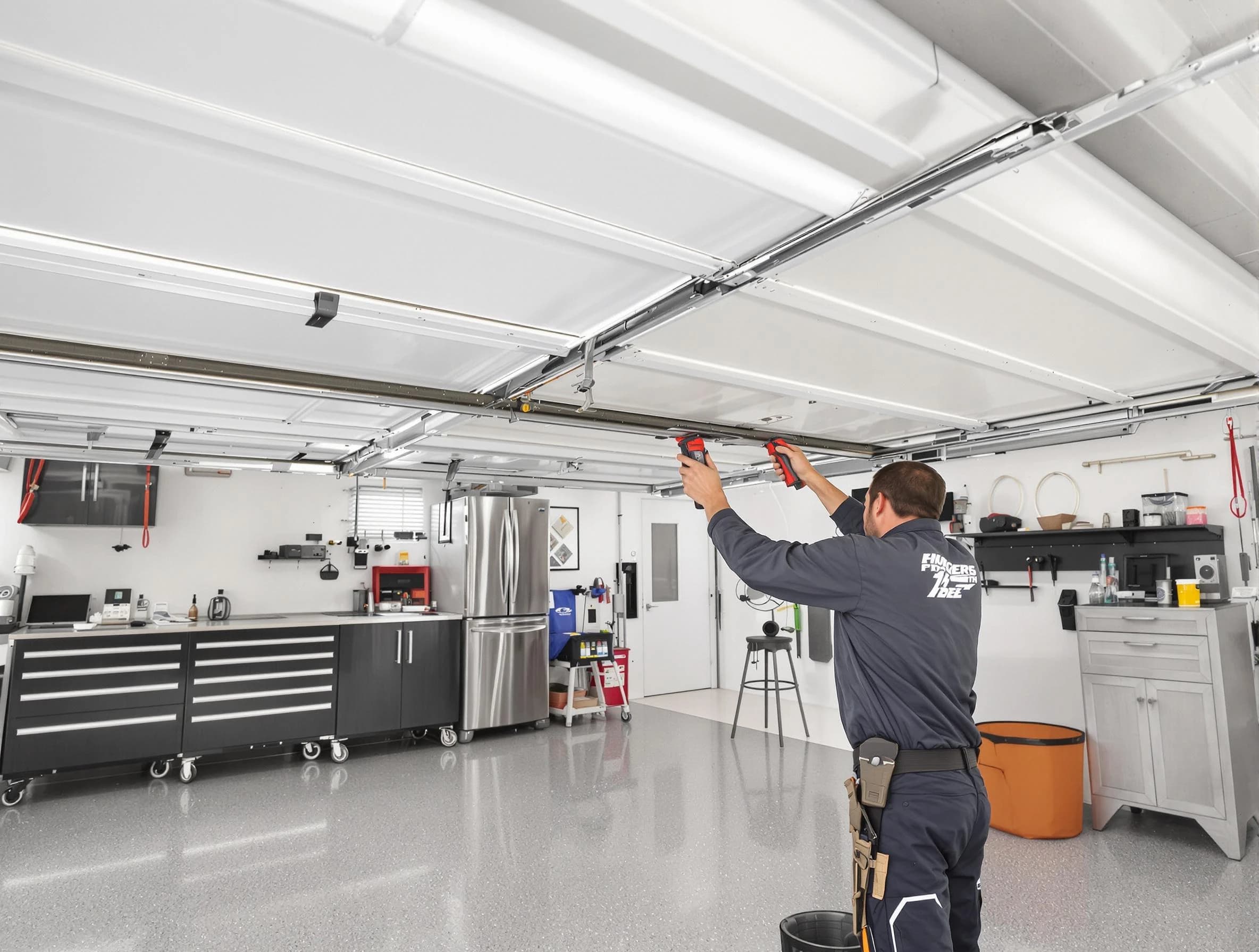 Overhead garage door repair service by Grayson Valley Garage Door Repair in Grayson Valley