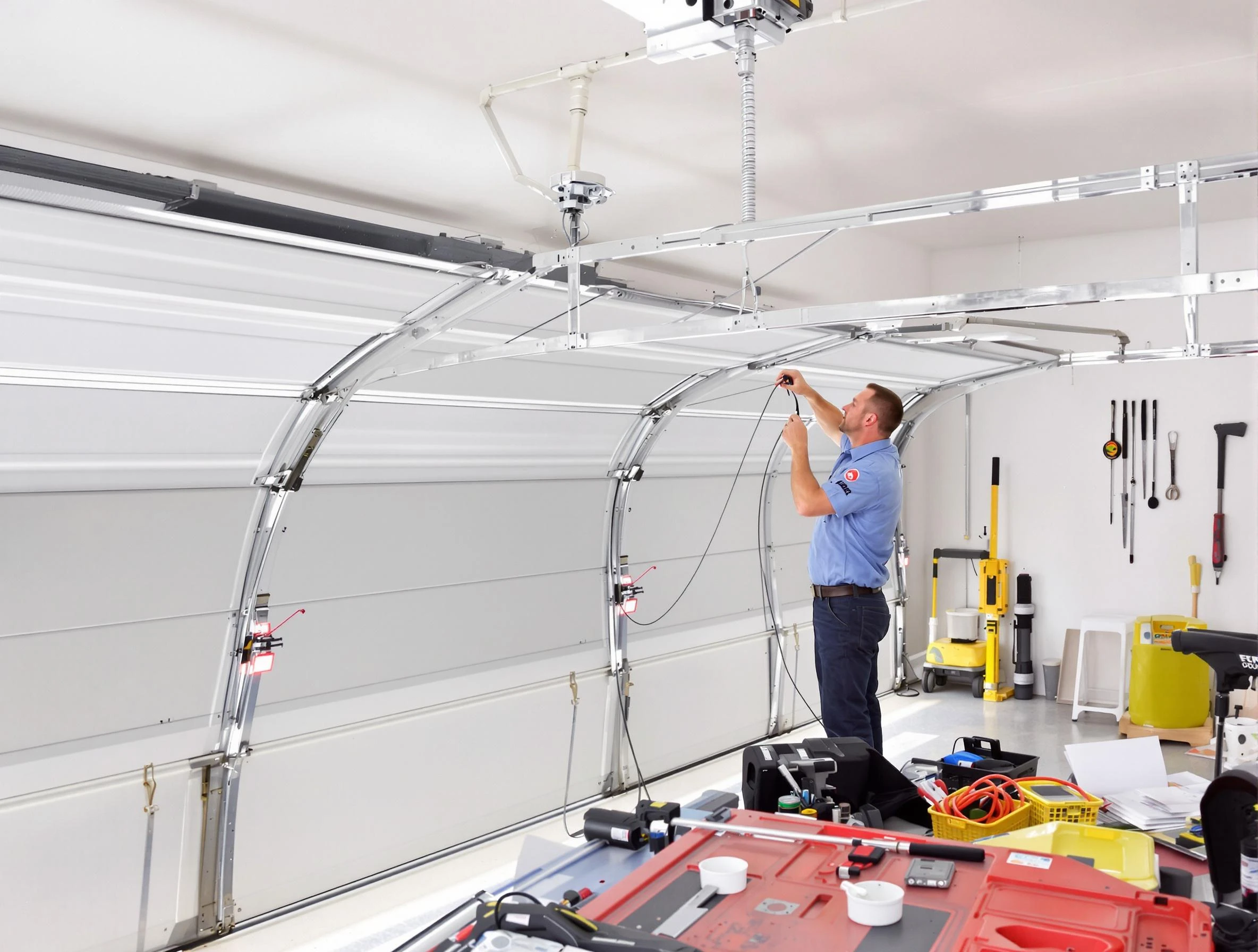 Garage door cable repair service by Grayson Valley Garage Door Repair in Grayson Valley