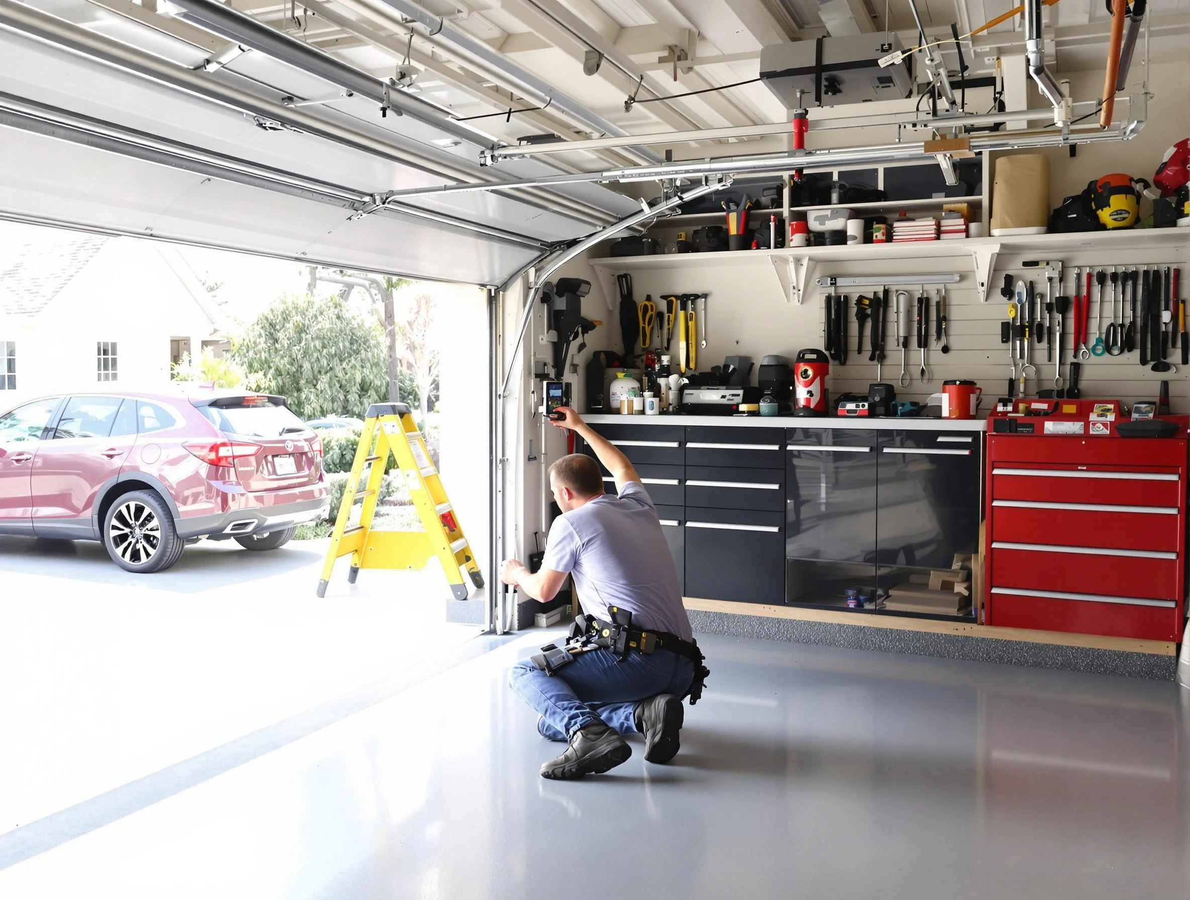 Local garage door repair service by Grayson Valley Garage Door Repair in Grayson Valley