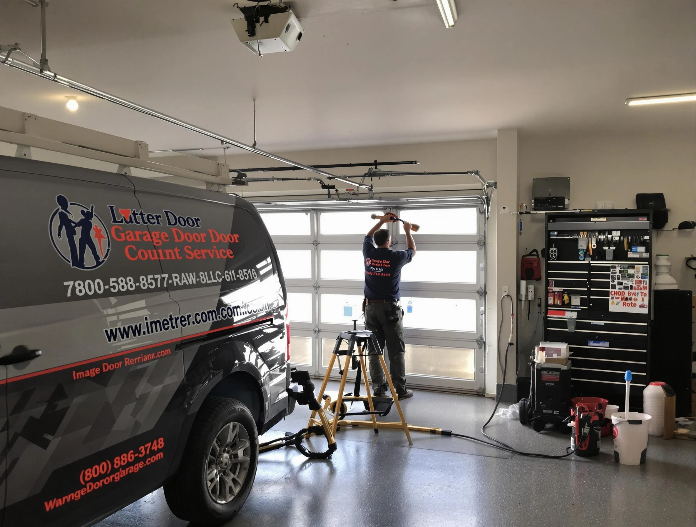 Grayson Valley Garage Door Repair rapid response team performing same-day repair in Grayson Valley